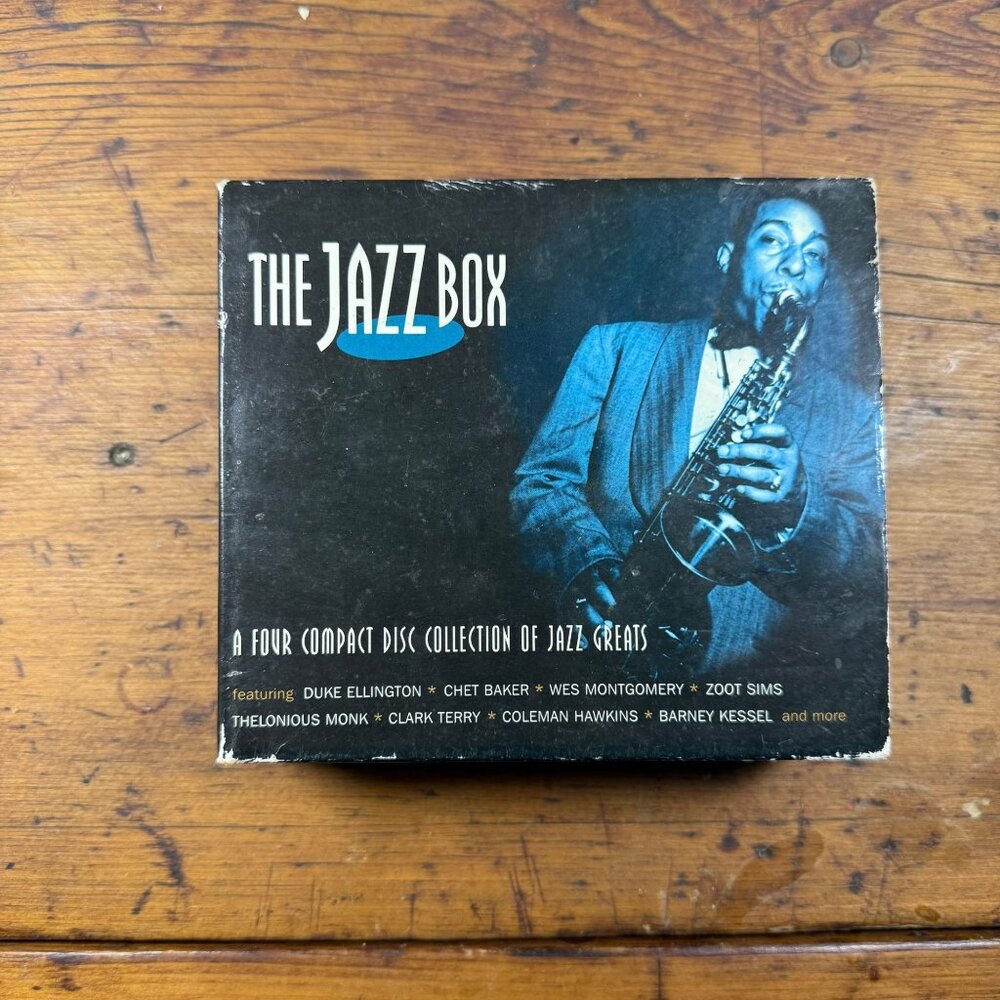 The Jazz Box Four Compact Disc Collection Of Jazz Greats TESTED